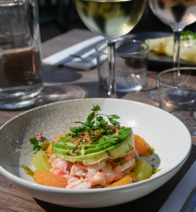 Restaurant la presqu'île Deauville
